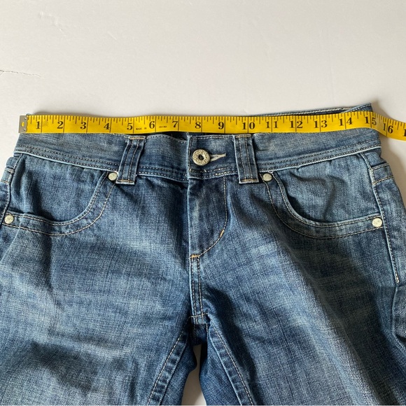 Y2K Victorias Secret The London Jean Low Rise Wide Leg Faded - Picture 11 of 13